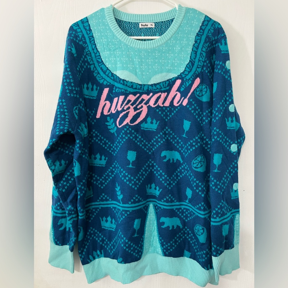 Hulu The Great Show Sweater Print Size XL
